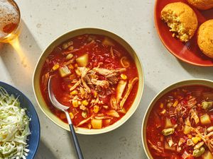 brunswick stew in bowls