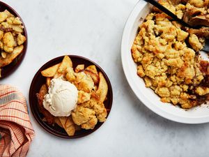 Easy vegan cobbler