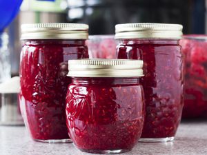 Making Raspberry Jam