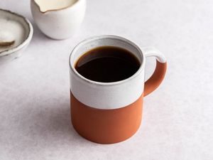 Traditional Swedish Egg Coffee in a mug