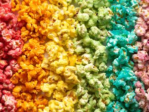 Rainbow Popcorn