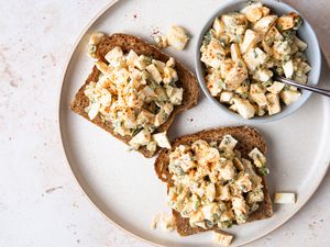 Creamy Egg Salad (Without Mayo)