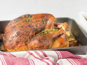 Close up of Oven Bag Turkey