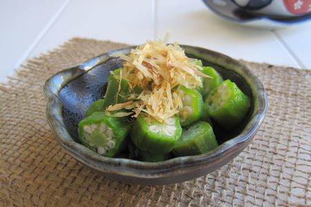 Japanese Okra Salad