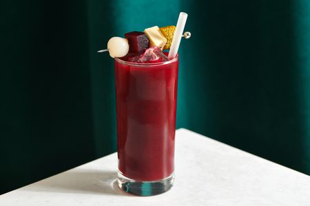 Beet and Aquavit Bloody Mary