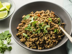 Masala kheema dry spicy minced meat