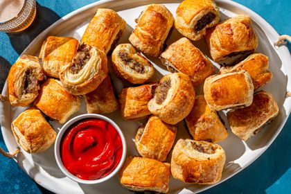 British sausage rolls