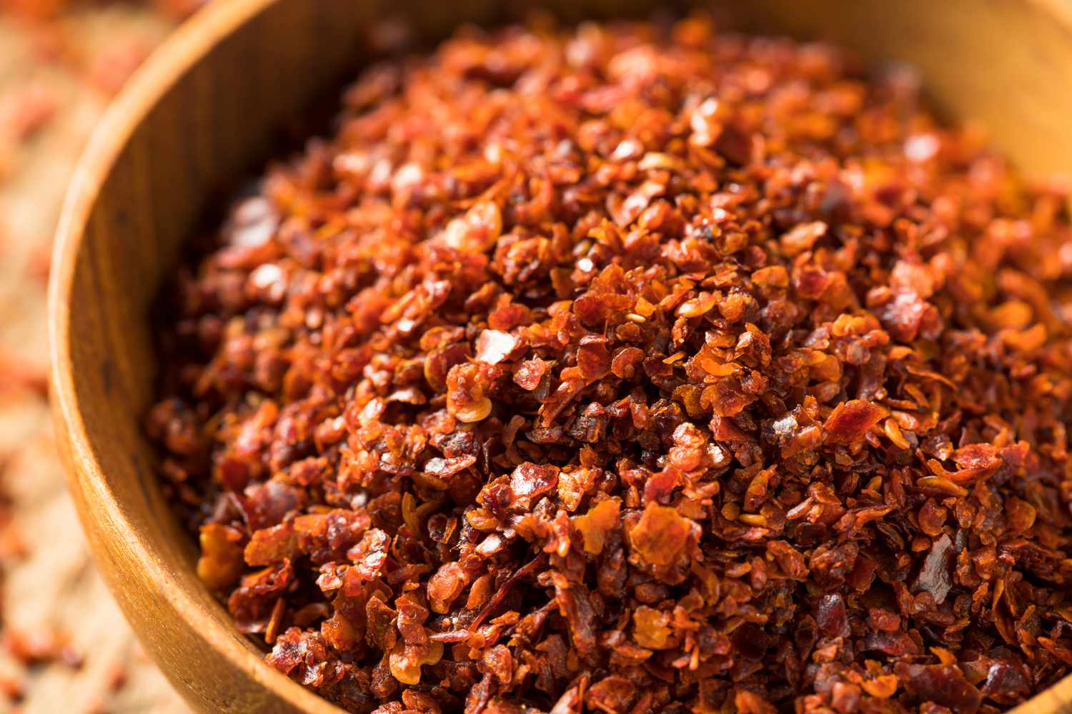 Close-up look at Aleppo pepper