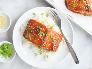 Baked Salmon Teriyaki