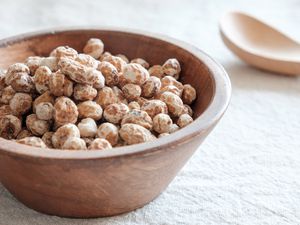 A bowl of tiger nuts