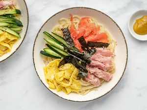 Japanese Cold Noodles (Hiyashi Chuka)