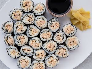 Tuna Salad Sushi Roll