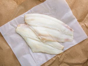 Filets of flounder