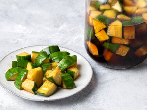 Japanese Soy-Vinegar Pickled Cucumbers