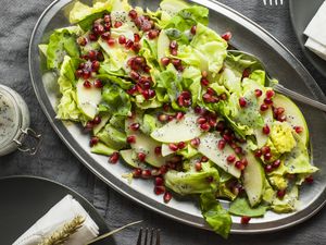 Pomegranate apple salad recipe