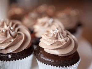 Chocolate Cupcakes at Wedding, Toronto, Ontario, Canada