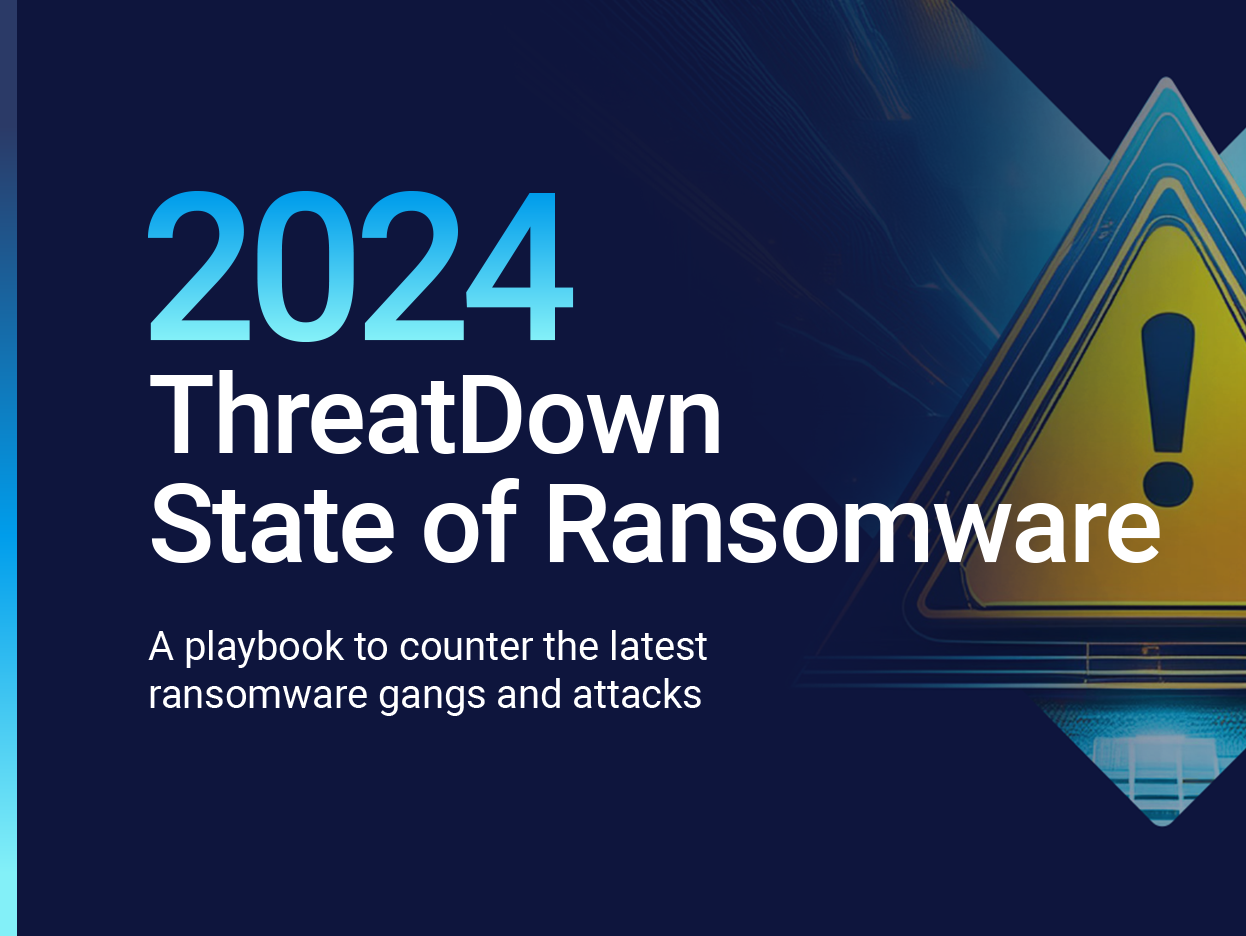 2024 ThreatDown Zustand von Ransomware: Ein Handbuch zur Bekämpfung der neuesten Ransomware-Banden und -Angriffe