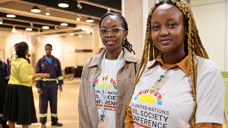 Volunteers at the Conference 