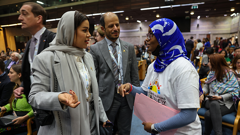 Participants at the 2024 UN Civil Society Conference 