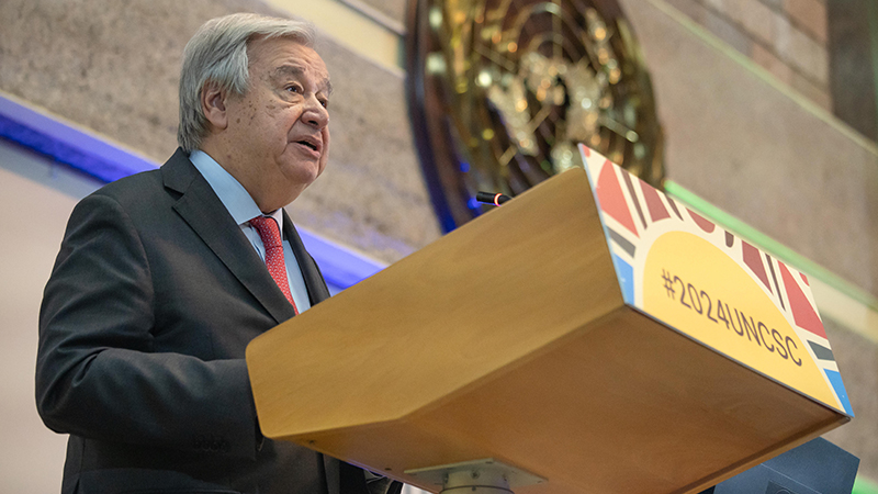 UN Secretary-General's makes remarks at the Closing Session