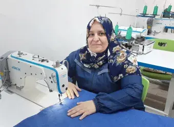 Mariam Al-Gharableh, a Jordanian widow and mother of four, attended an Oasis Centre in the coastal city of Aqaba.