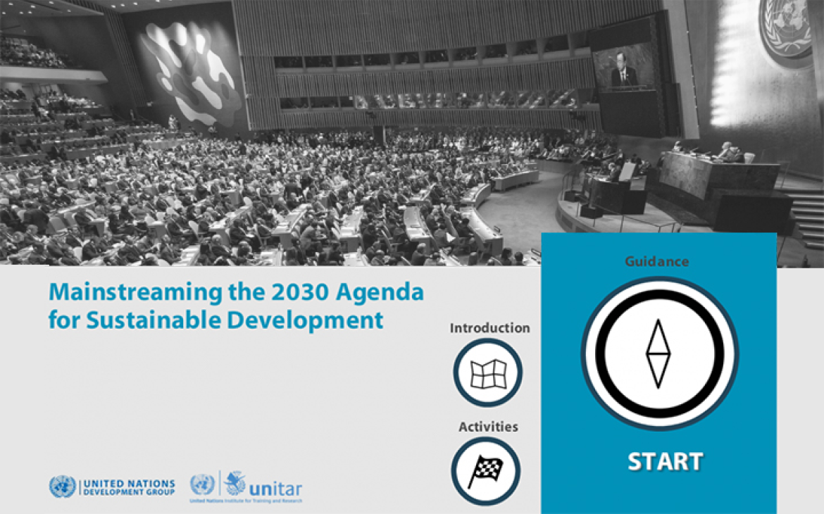 E-tutorial_Mainstreaming the 2030 Agenda for Sustainable Development_English