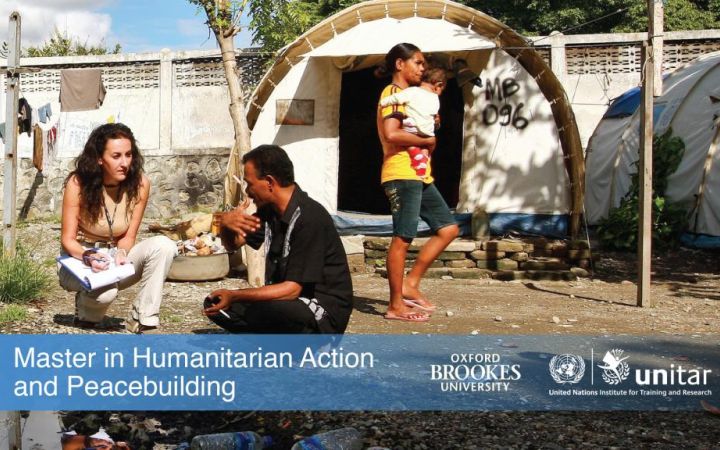 Master in Humanitarian Action and Peacebuilding