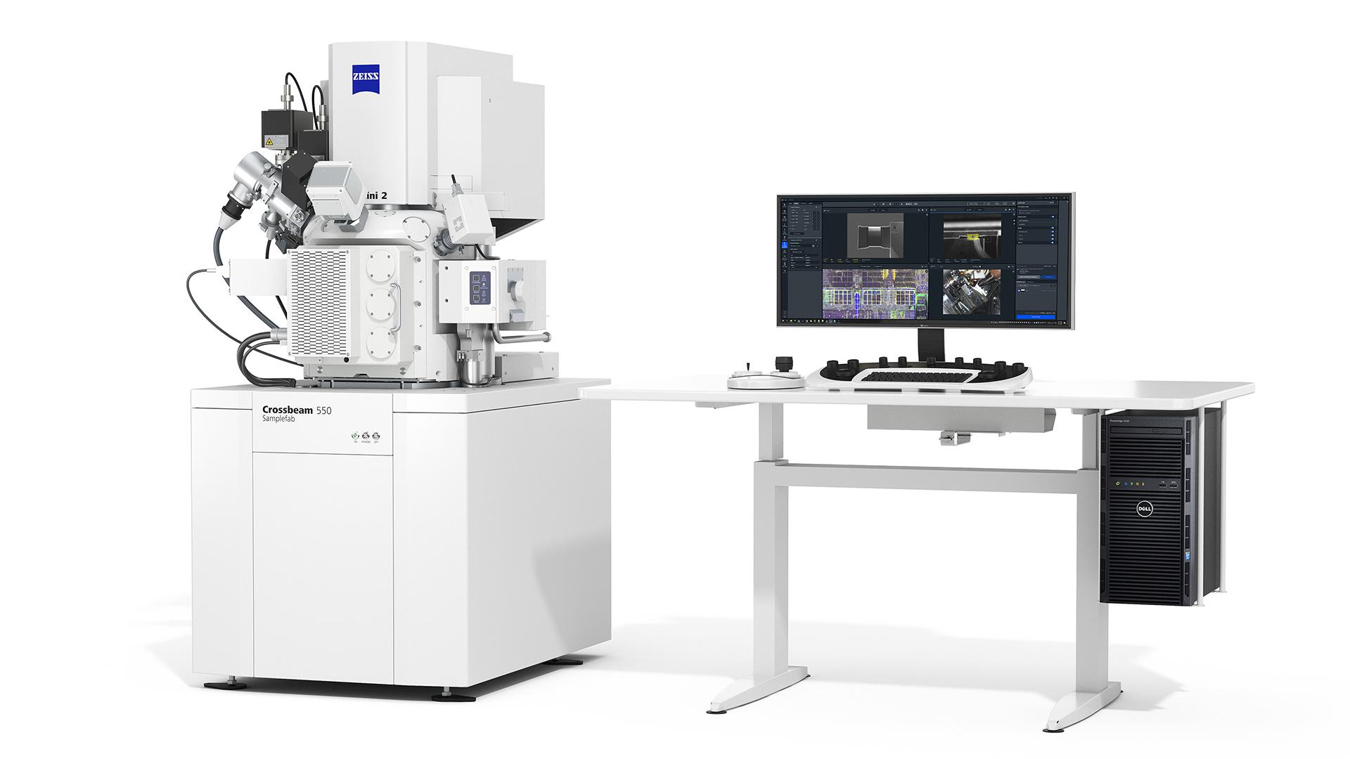 The new ZEISS Crossbeam 550 Samplefab FIB-SEM offers a fully-automated TEM sample preparation workflow from bulk sample to thinned lamella.