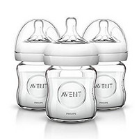 中亚Prime会员： AVENT 新安怡 Natural 自然原生系列 玻璃奶瓶 120ml*3个 *3件