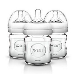  AVENT 新安怡 Natural 自然原生系列 玻璃奶瓶 120ml*3个 *3件