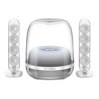 Harman Kardon 哈曼卡顿  SoundSticks4 水晶4 桌面 蓝牙音箱 白色