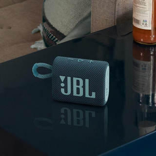 JBL 杰宝 GO3 便携式蓝牙音箱 蓝拼粉色