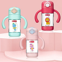 PLUS会员：Fisher-Price 婴儿吸管学饮杯 300ml