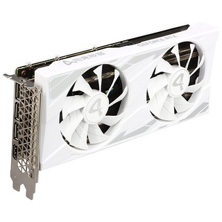 AX 电竞叛客 RTX 3060 X2 W LHR 显卡 12GB 白色