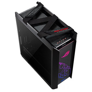 ROG 玩家国度 Strix Helios EATX机箱 侧透