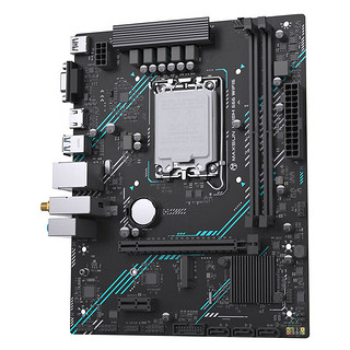 MAXSUN 铭瑄 MS- H610M 666 WiFi6 M-ATX主板（INTEL LGA1700、H610）