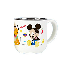 Disney 迪士尼 儿童学饮杯 米奇米色 260ml