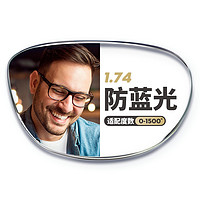 winsee 万新 1.74防蓝光极薄镜片+多镜框可选