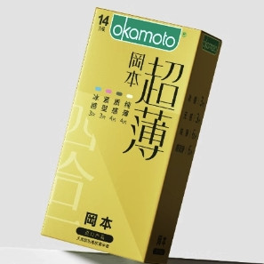 今日必买、周二生活场：OKAMOTO 冈本 金装四合一安全套 14只