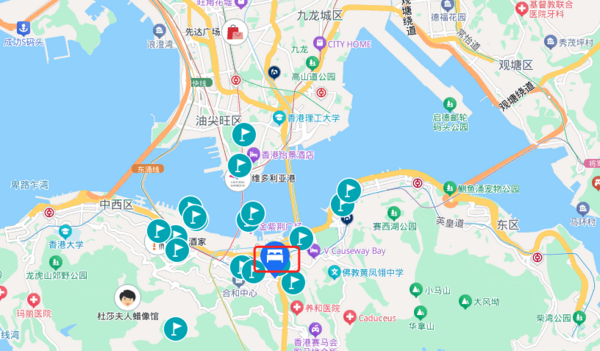 位置好，可升房，还送200餐饮券！香港英皇骏景酒店 高级客房1晚（2人入住）