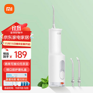 MIJIA 米家 F300 冲牙器 烟纱白