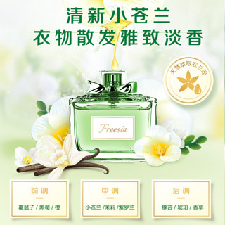 立白小苍兰洗衣液1kg*2瓶+500g*2袋+大师凝珠3颗*3袋