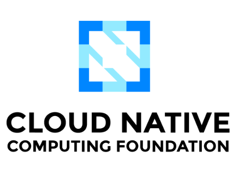 A logo of the Cloud Native Computing Foundation (CNCF)