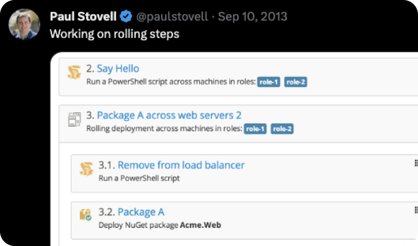 tweet Paul Stovell history octopus 2013