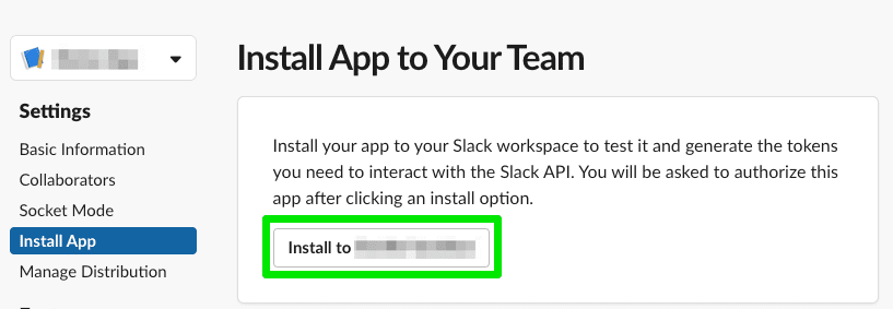 Install app