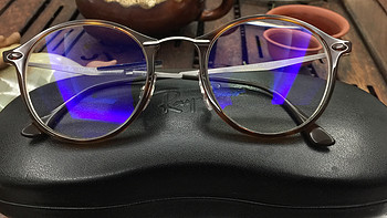 #原创新人# Zeiss 蔡司 数码型钻立方防蓝光膜镜片+Ray·Ban 雷朋 眼镜架RB7073 网购入手心得