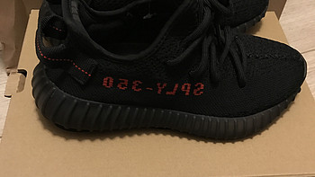 #原创新人#Adidas 阿迪达斯 Yeezy Boost 350 V2 黑红 CP9652 开箱