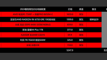 漫漫暑假怎么过？这几套电脑配置够陪你了（内有78X3D+78XT等高性价比配置）