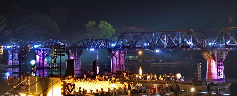 Light and Sound Festival - Kanchanaburi - 2010