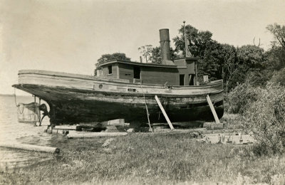 Tug on Shore 